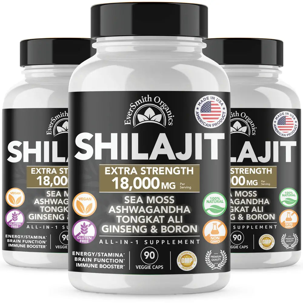 Sea Moss And Shilajit Capsules Eversmith Organics 5838