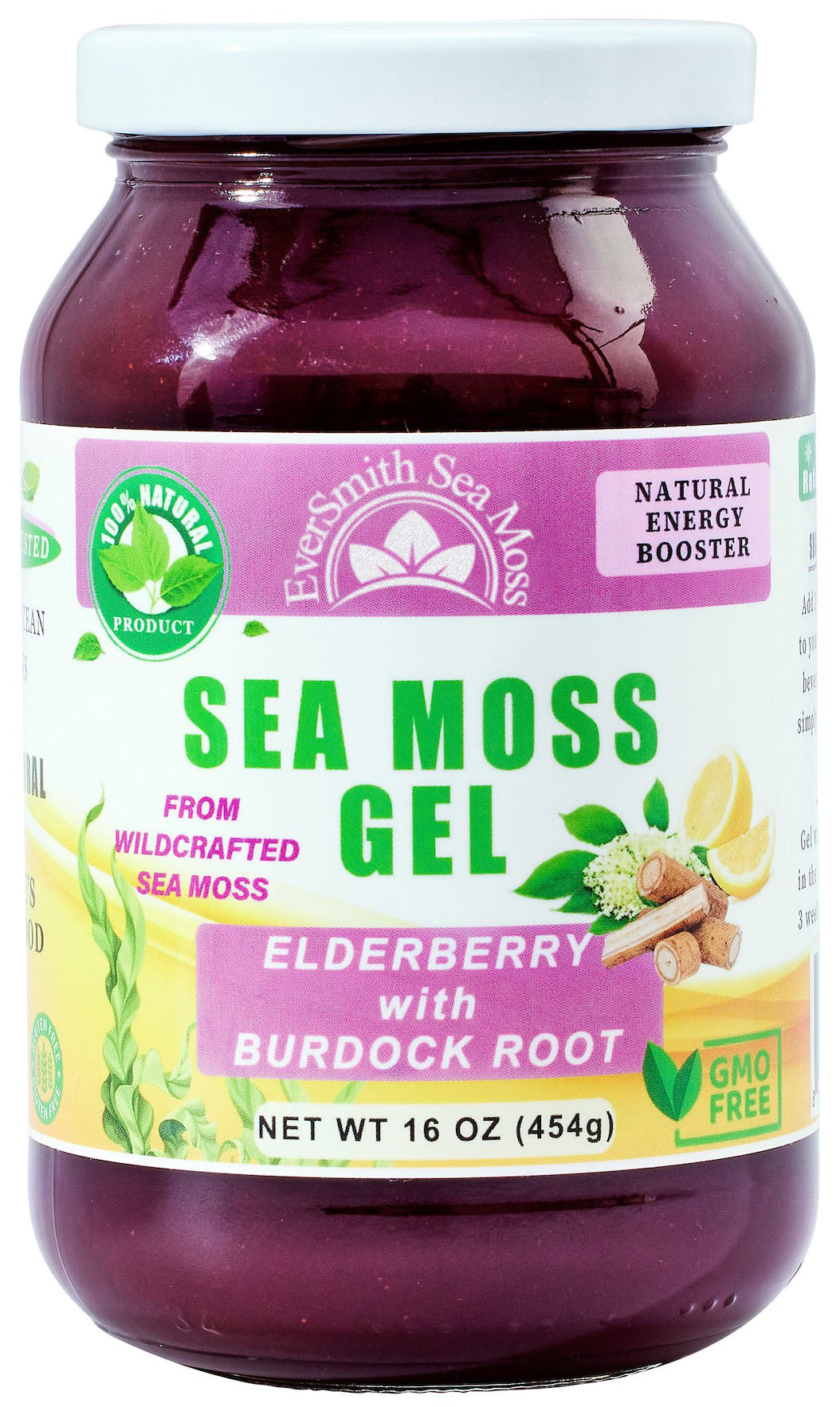 Elderberry Sea Moss Gel (16 Ounce)