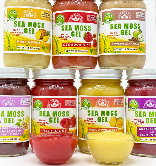 Value Packs - Flavored Sea Moss Gel (16 Ounce)