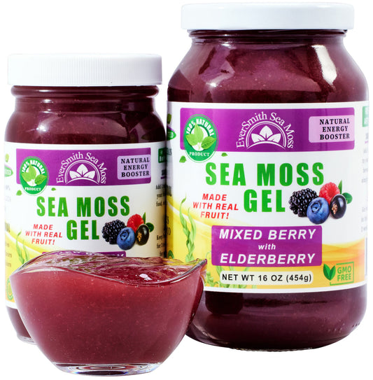 Mixed Berry Sea Moss Gel (16 Ounce)