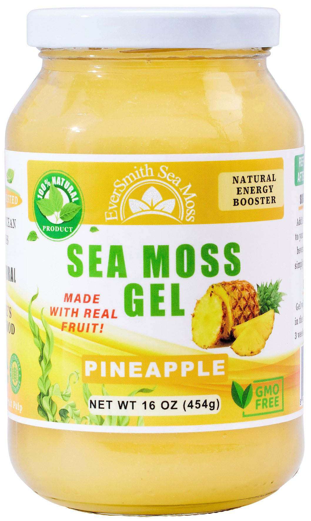 Pineapple Sea Moss Gel (16 Ounce)